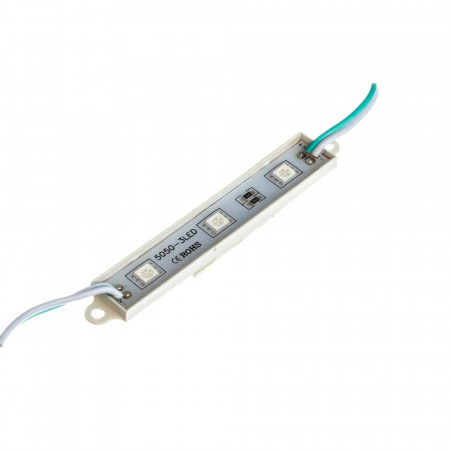 Модуль МТК 12V зелёный 3led smd5050 0.72Вт IP65