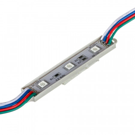 Модуль МТК 12V RGB 3led smd5050 0.72Вт IP65