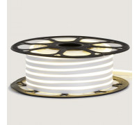 Led неон 12В белый 8х16 пвх smd2835 120LED/m 6W IP65 , 1м