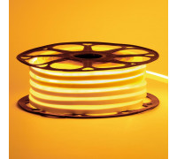 Led неон 12В желтый 8х16 пвх smd2835 120LED/m 6W IP65 , 1м
