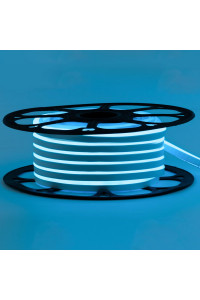 Led неон 220В голубой AVT-1 smd2835 120LED/m 7W IP65 , 1м