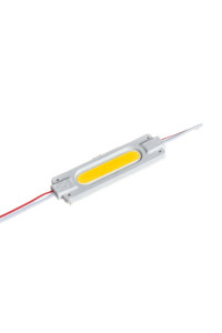Модуль светодиодный белый теплый 12в COB 1LED 2Вт герметичный