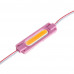 Модуль СОВ 12V розовый 1led 2Вт овальный IP65