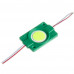 Модуль СОВ 12V зеленый 1led 2.4Вт круг IP65
