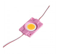 Модуль СОВ 12V розовый 1led 2.4Вт круг IP65