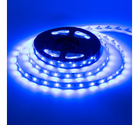 Светодиодная лента 12в синяя AVT smd3528 60led/м негерметичная, 1м