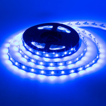 Светодиодная лента 12в синяя AVT smd3528 60led/м негерметичная, 1м