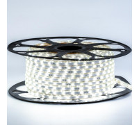 Led лента 220В белая smd2835 48LED/m 6W IP65 , 1м