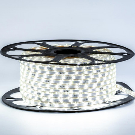 Led лента 220В белая smd2835 48LED/m 6W IP65 , 1м