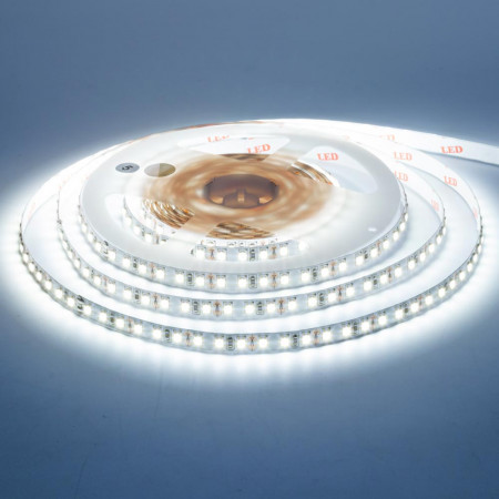 Светодиодная лента 12в белая холодная AVT New smd3528 120led/м негерметичная, 1м