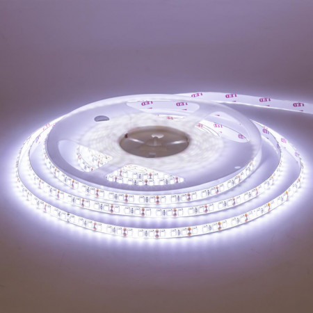 Светодиодная лента 12в Motoko белая нейтральная smd3528 120led/м негерметичная, 1м