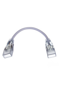 Коннектор двухсторонний для ленты 220В 5mm+провод 2pin