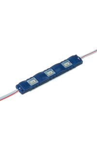 Модуль светодиодный синий 12в smd5730 3LED 1.5Вт герметичный