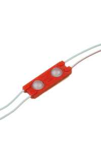 Модуль МТК 12V красный 2led smd5730 1Вт IP65
