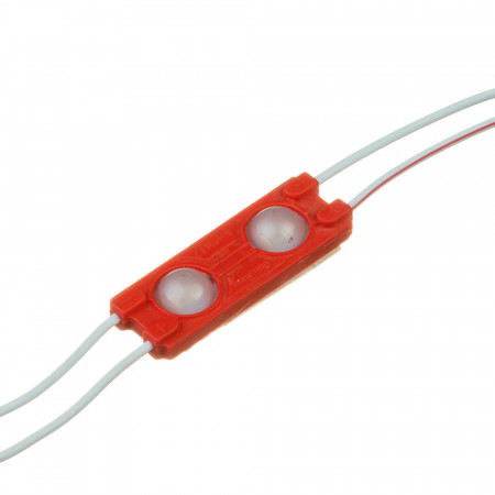 Модуль МТК 12V красный 2led smd5730 1Вт IP65