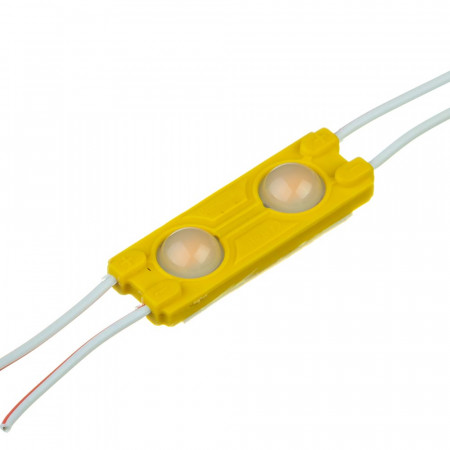 Модуль МТК 12V жёлтый 2led smd5730 1Вт IP65