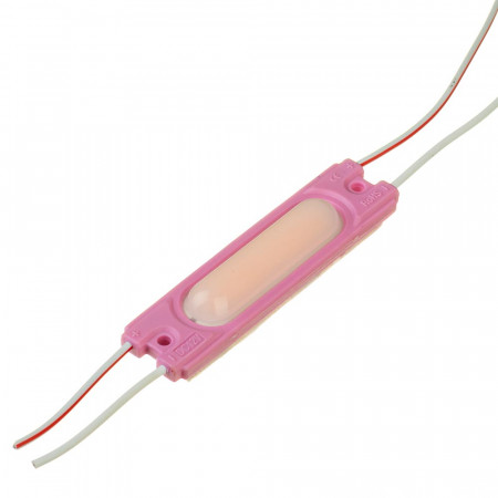 Светодиодный модуль СОВ 12 V розовый 1led 1,5W IP65