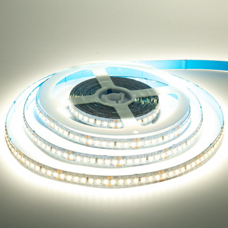 Led лента AVT 24В холодная белая smd2835 168LED/m IP20, 1м