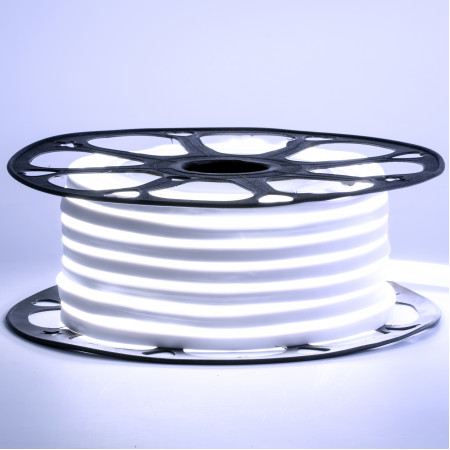 Led неон 220В белый холодный AVT-1 smd2835 120LED/m 7W IP65 , 1м