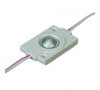 Модуль 12V белый холодный 1led smd3030 0.6Вт IP65