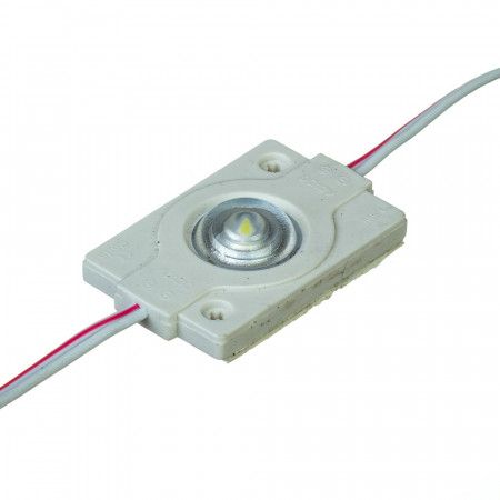 Модуль 12V белый холодный 1led smd3030 0.6Вт IP65